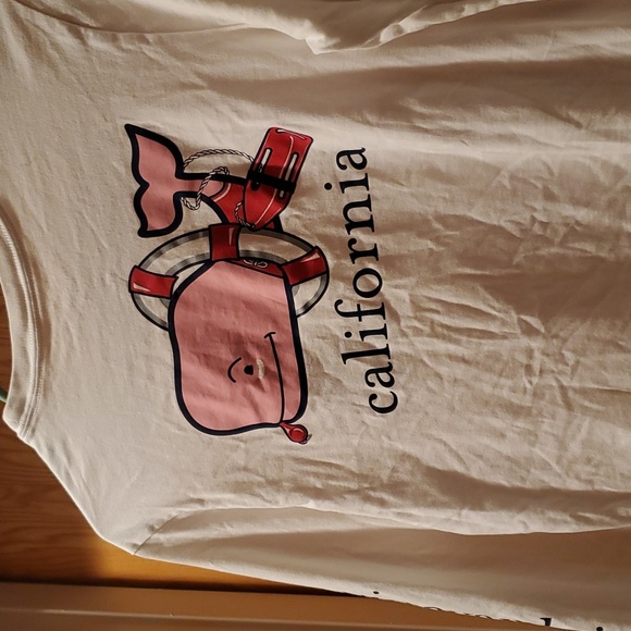 Vineyard Vines L Long Sleeve California Lifeguard Whale - Picture 5 of 7